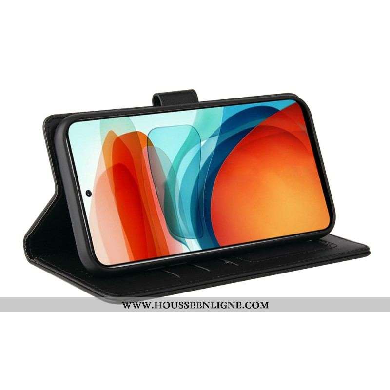 Housse Xiaomi Redmi Note 10 Pro Effet Cuir GQ.UTROBE