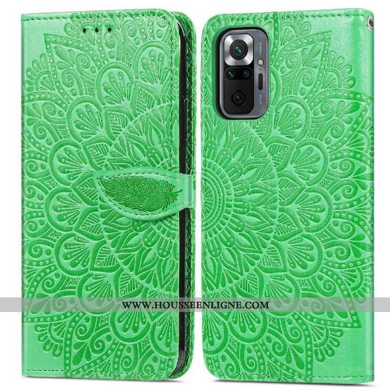 Housse Xiaomi Redmi Note 10 Pro Feuilles Tribales