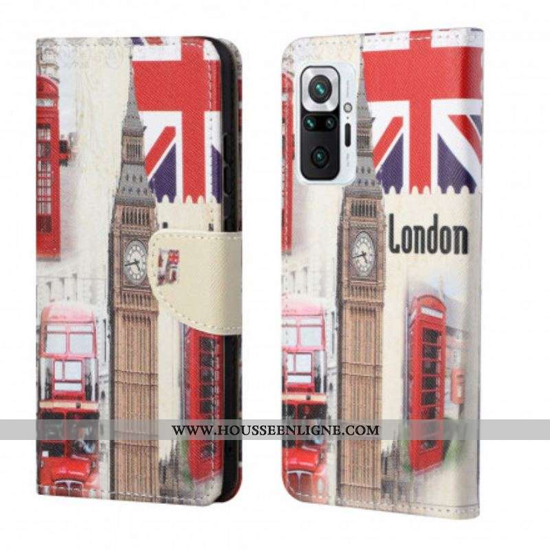 Housse Xiaomi Redmi Note 10 Pro London Life