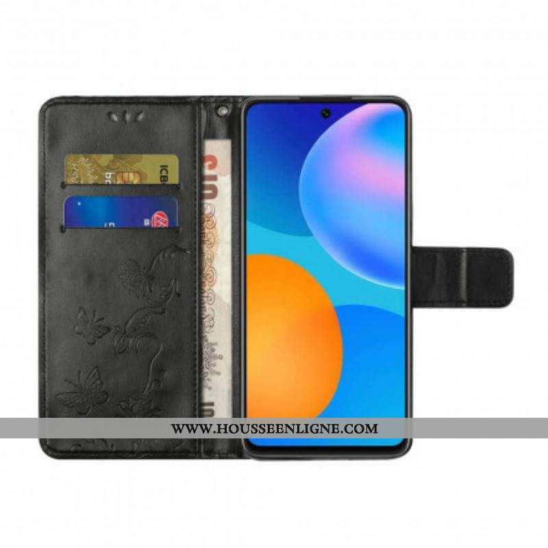 Housse Xiaomi Redmi Note 10 Pro Papillons et Fleurs