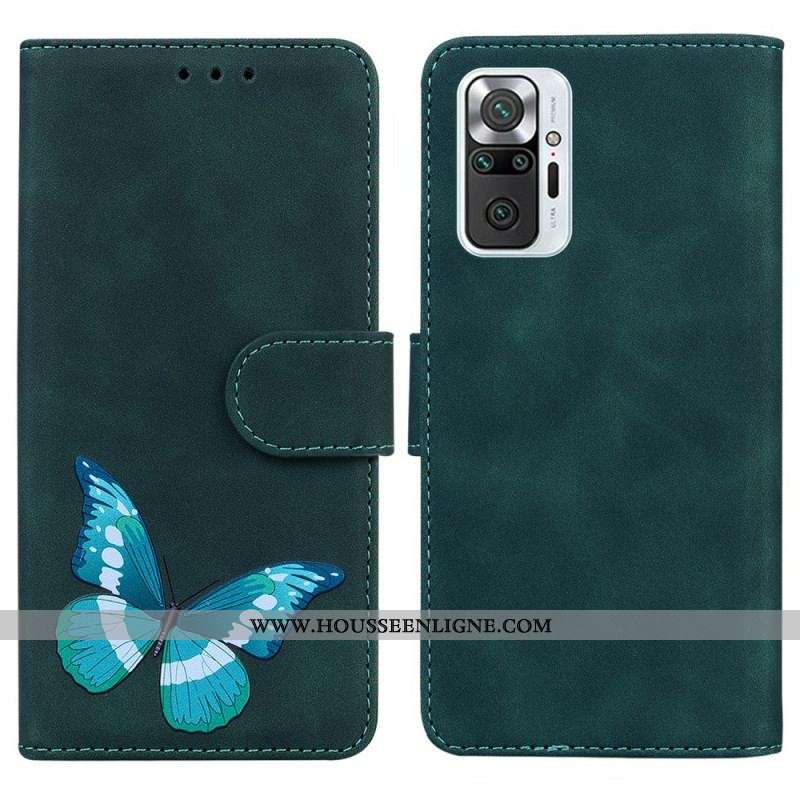 Housse Xiaomi Redmi Note 10 Pro Skin-Touch Papillon