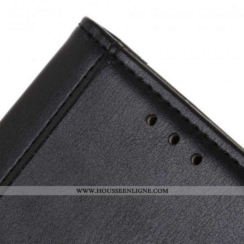 Housse Xiaomi Redmi Note 10 Pro Style Cuir Fendu