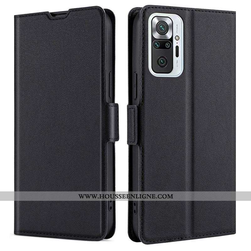 Housse Xiaomi Redmi Note 10 Pro Style Cuir Ultra Fine