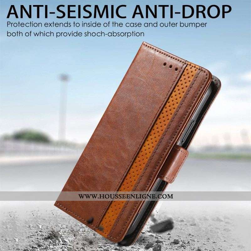 Housse Xiaomi Redmi Note 11 / 11s Bicolore Double Fermoir