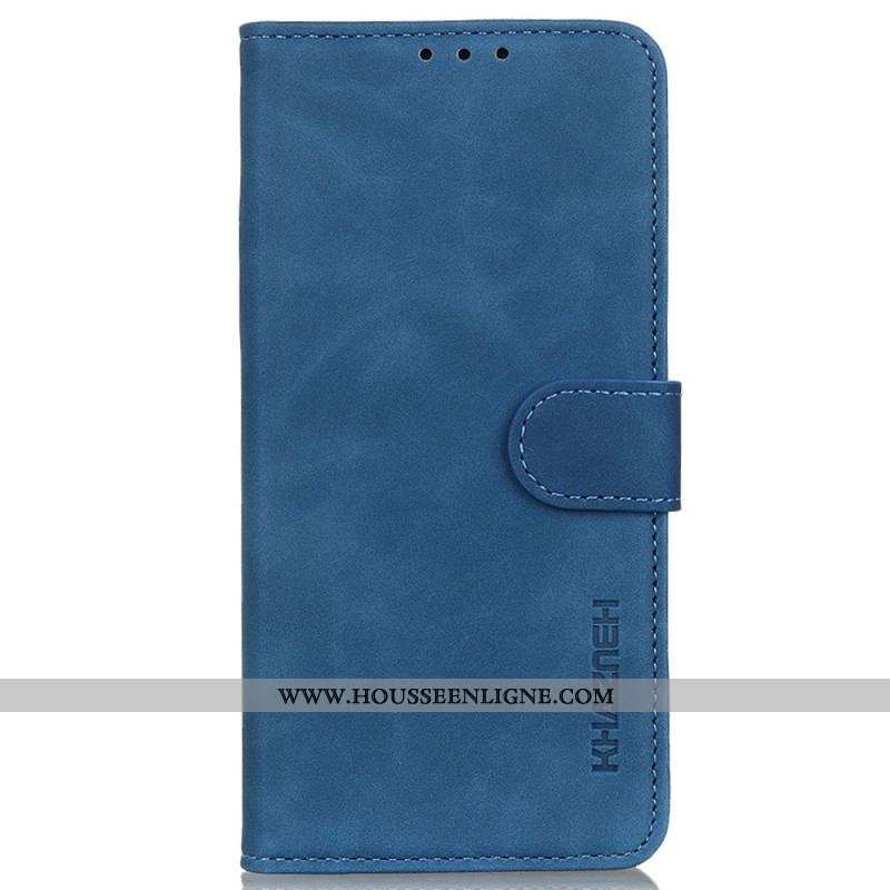 Housse Xiaomi Redmi Note 11 / 11s Effet Cuir Vintage KHAZNEH