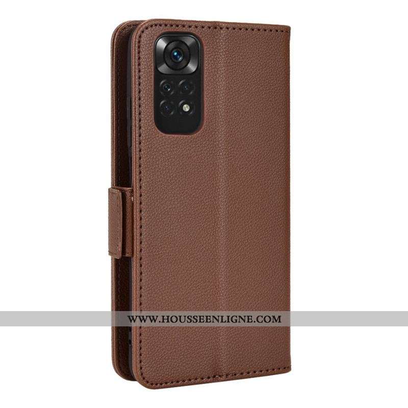 Housse Xiaomi Redmi Note 11 / 11s Litchi Texture
