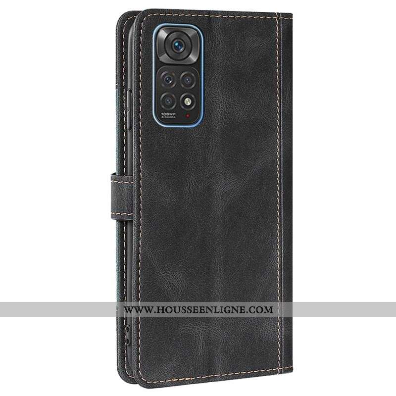 Housse Xiaomi Redmi Note 11 / 11s Simili Cuir Bicolore Stylish