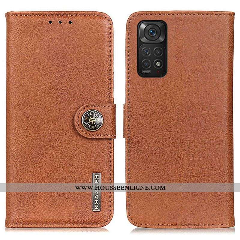 Housse Xiaomi Redmi Note 11 / 11s Simili Cuir KHAZNEH