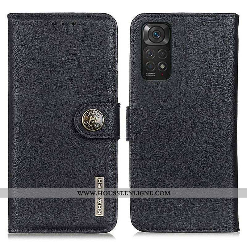 Housse Xiaomi Redmi Note 11 / 11s Simili Cuir KHAZNEH