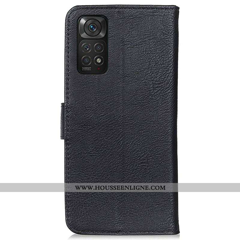 Housse Xiaomi Redmi Note 11 / 11s Simili Cuir KHAZNEH