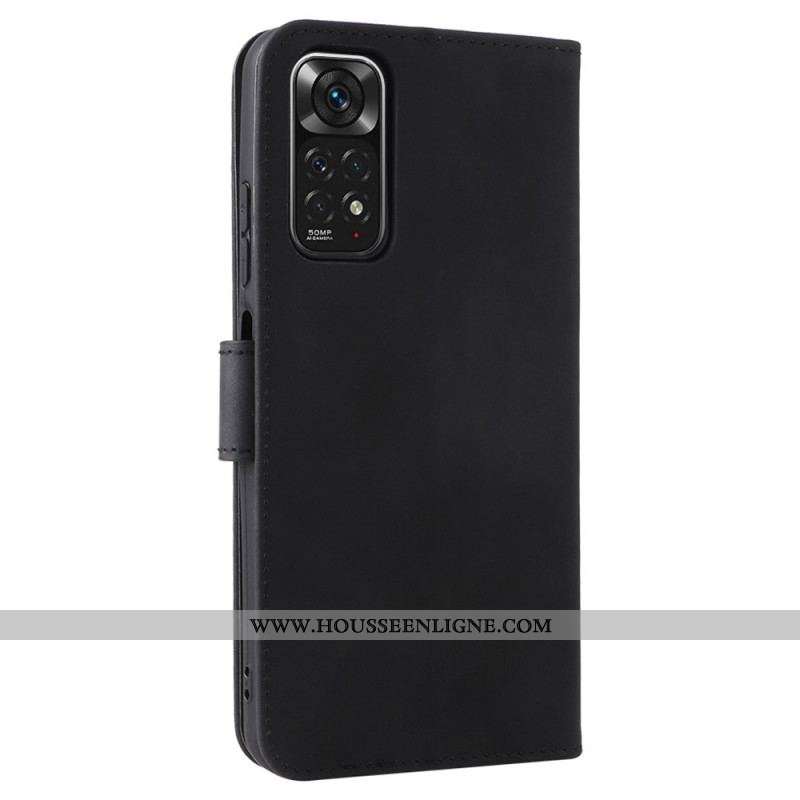 Housse Xiaomi Redmi Note 11 / 11s Skin-Touch avec Lanière