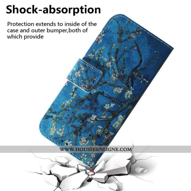 Housse Xiaomi Redmi Note 11 Pro / Note 11 Pro 5G Branche d'Arbre Fleuri