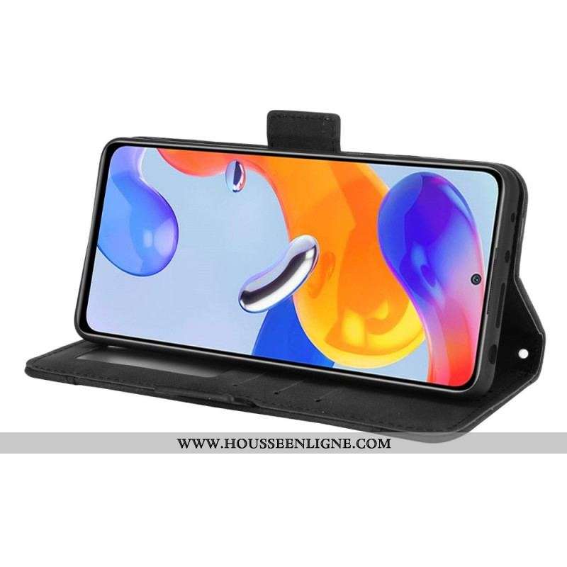 Housse Xiaomi Redmi Note 11 Pro / Note 11 Pro 5G Classe Première Multi-Cartes