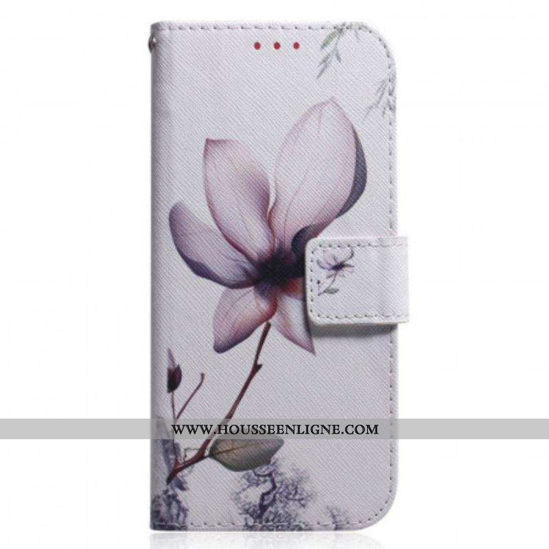 Housse Xiaomi Redmi Note 11 Pro / Note 11 Pro 5G Fleur Vieux Rose