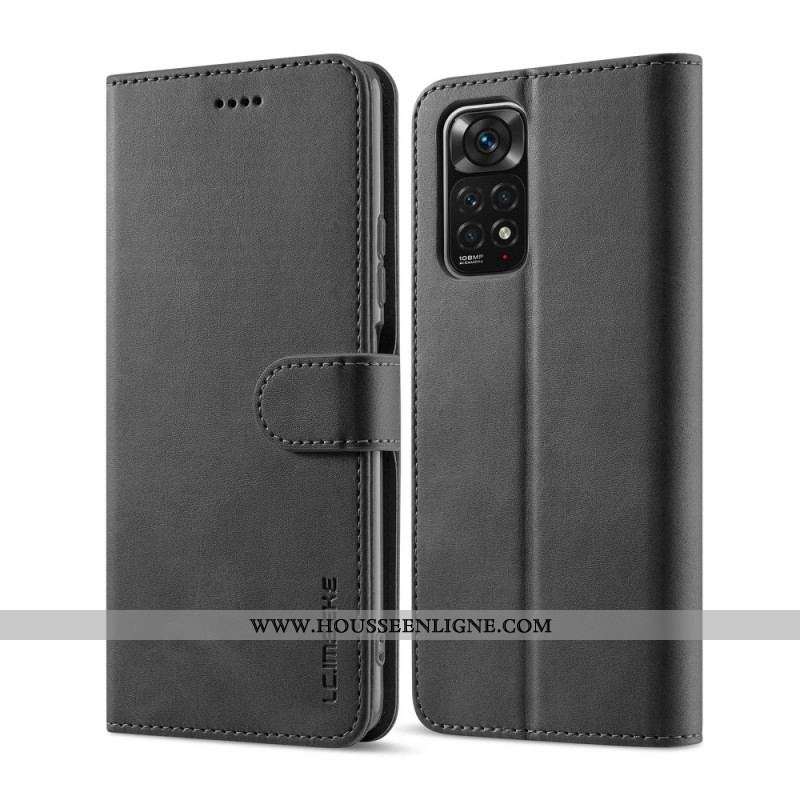 Housse Xiaomi Redmi Note 11 Pro / Note 11 Pro 5G LC.IMEEKE Effet Cuir