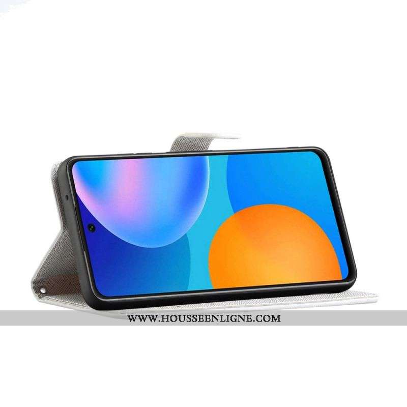 Housse Xiaomi Redmi Note 11 Pro / Note 11 Pro 5G Libellules à Lanière