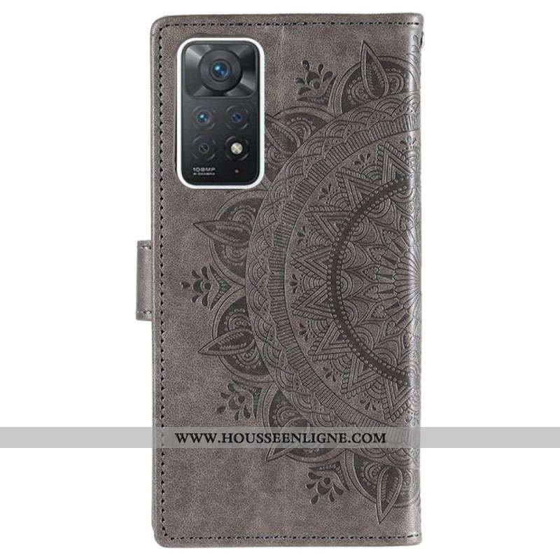 Housse Xiaomi Redmi Note 11 Pro / Note 11 Pro 5G Mandala Soleil