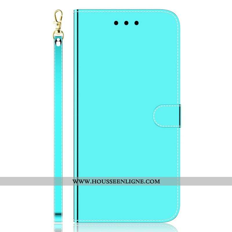Housse Xiaomi Redmi Note 11 Pro / Note 11 Pro 5G Simili Cuir Couverture Miroir