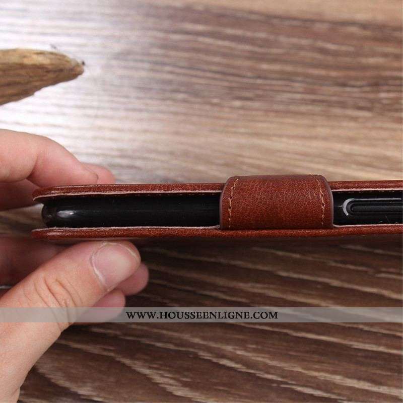 Housse Xiaomi Redmi Note 11 Pro / Note 11 Pro 5G Simili Cuir Rétro