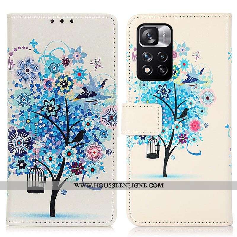 Housse Xiaomi Redmi Note 11 Pro Plus 5G Arbre Fleuri