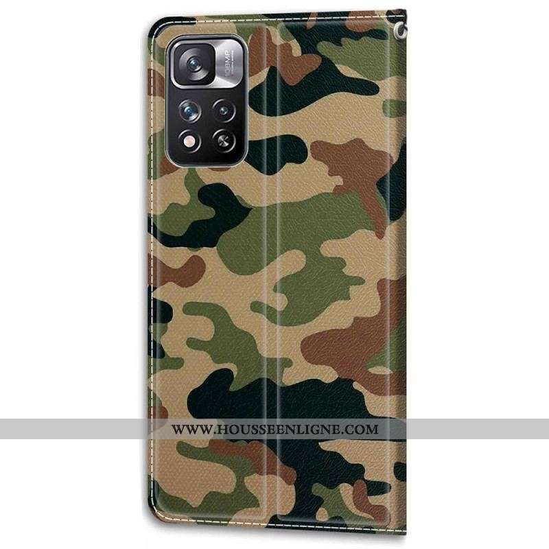 Housse Xiaomi Redmi Note 11 Pro Plus 5G Camouflage Militaire