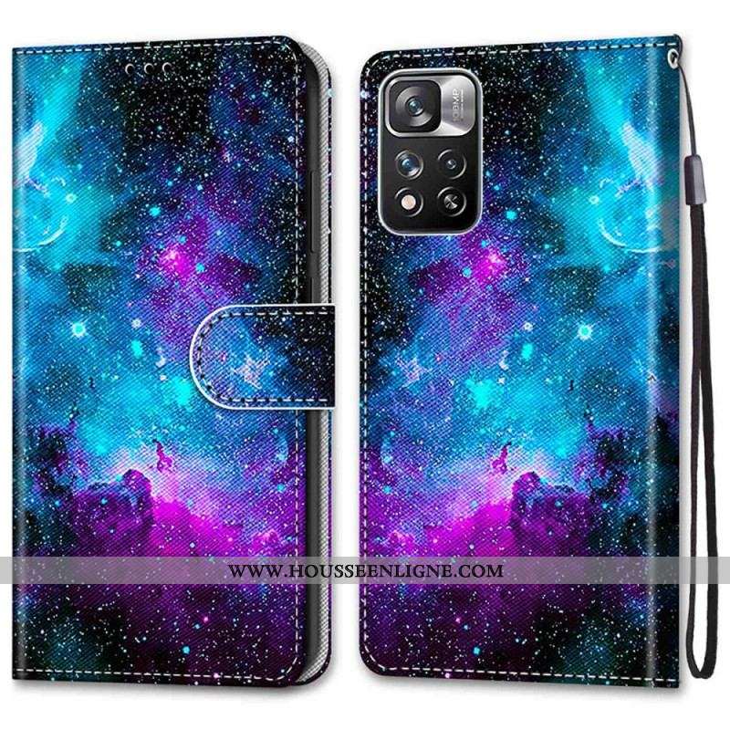 Housse Xiaomi Redmi Note 11 Pro Plus 5G Cosmic Sky
