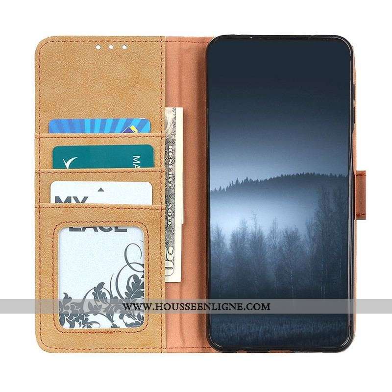 Housse Xiaomi Redmi Note 11 Pro Plus 5G Cuir Fendu Rétro KHAZNEH