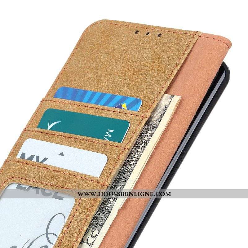 Housse Xiaomi Redmi Note 11 Pro Plus 5G Cuir Fendu Rétro KHAZNEH
