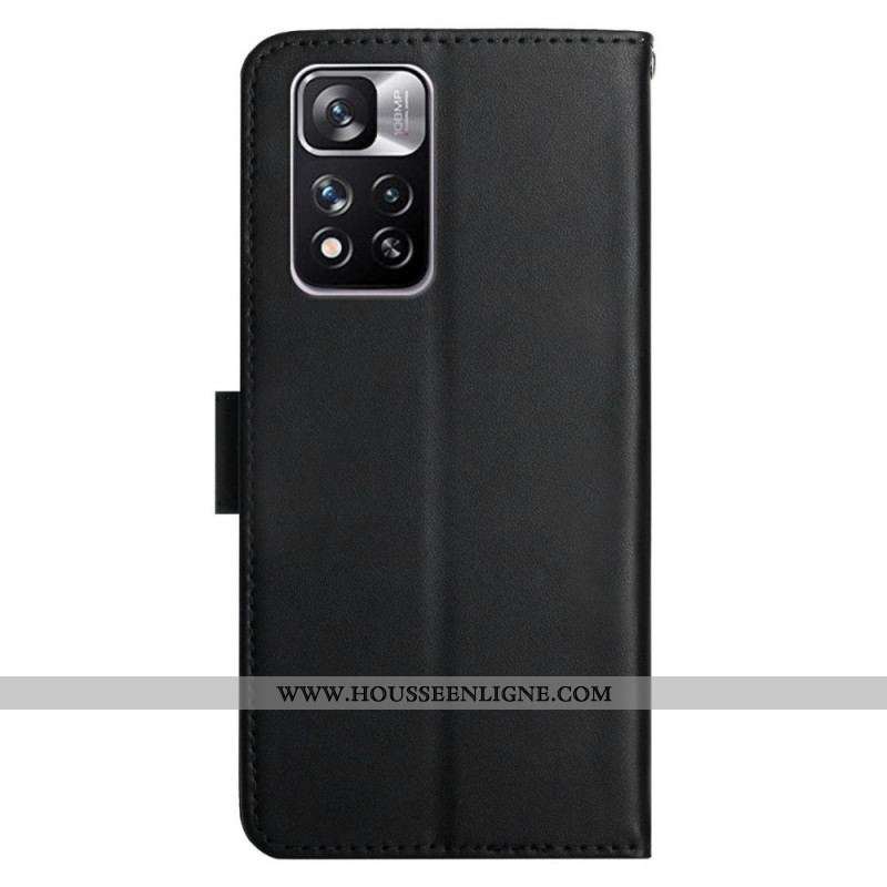 Housse Xiaomi Redmi Note 11 Pro Plus 5G Cuir Nappa Véritable