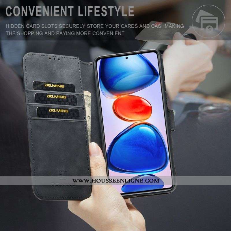Housse Xiaomi Redmi Note 11 Pro Plus 5G DG.MING Rétro