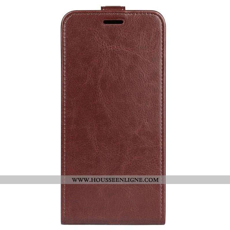 Housse Xiaomi Redmi Note 11 Pro Plus 5G Effet Cuir Rabat Vertical