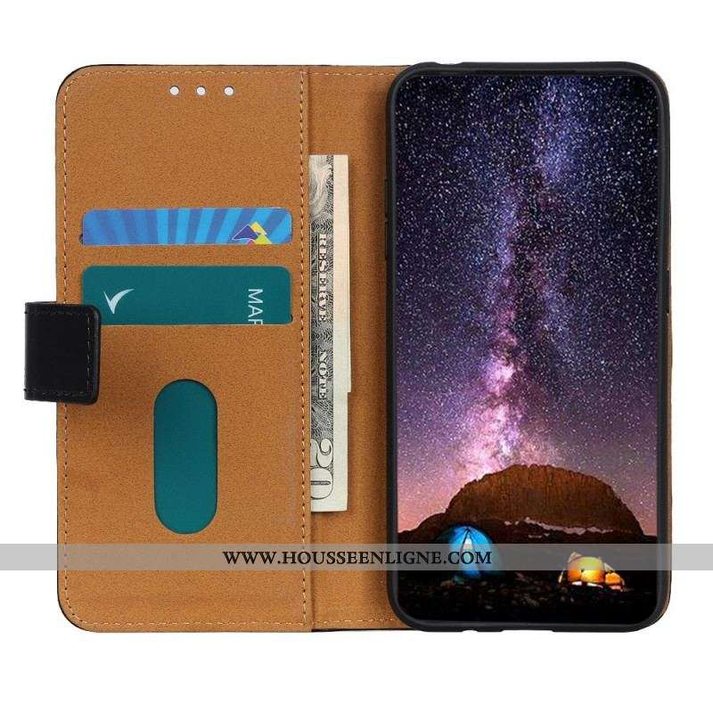 Housse Xiaomi Redmi Note 11 Pro Plus 5G Effet Cuir Tricolore