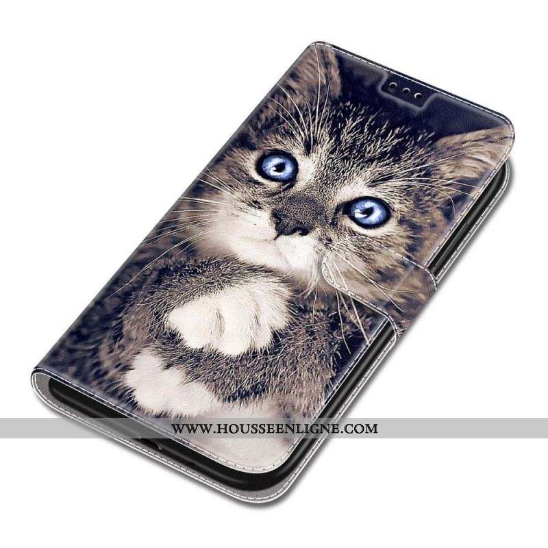 Housse Xiaomi Redmi Note 11 Pro Plus 5G Fan des Chats à Lanière