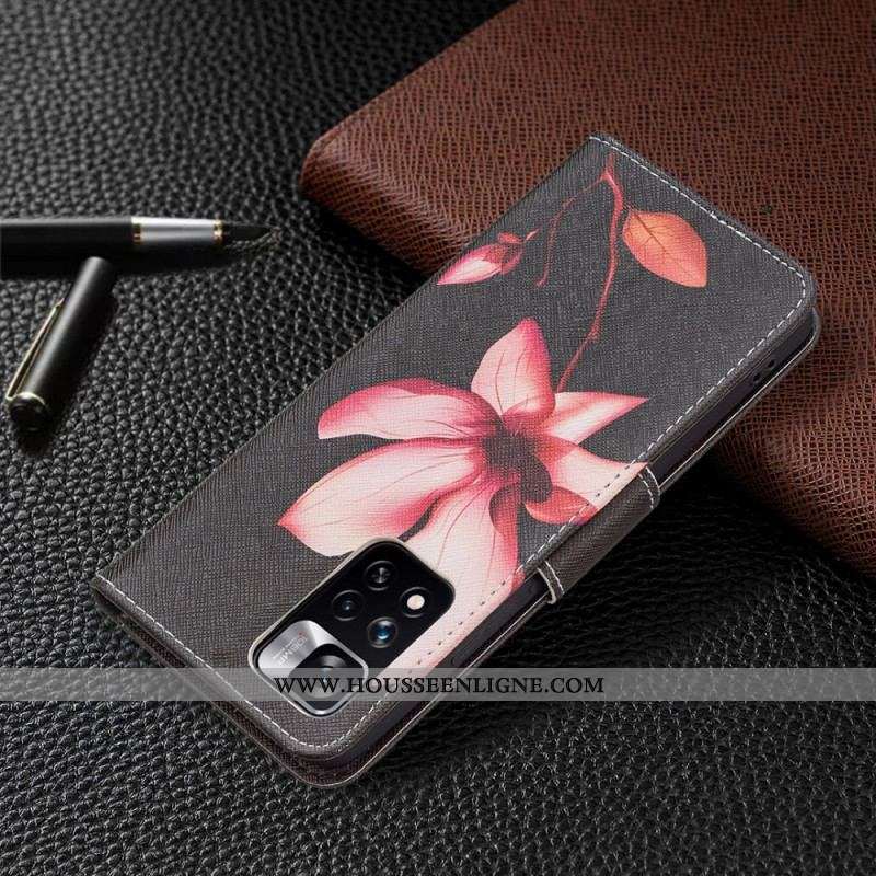Housse Xiaomi Redmi Note 11 Pro Plus 5G Fleur Rose