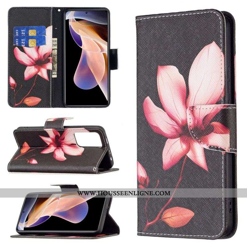 Housse Xiaomi Redmi Note 11 Pro Plus 5G Fleur Rose