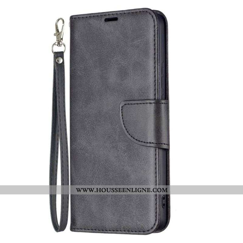 Housse Xiaomi Redmi Note 11 Pro Plus 5G Lisse Fermoir Oblique