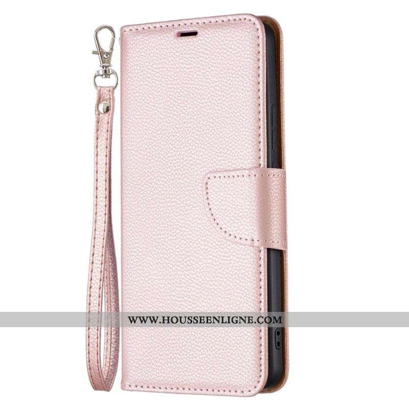 Housse Xiaomi Redmi Note 11 Pro Plus 5G Litchi Fermoir Oblique