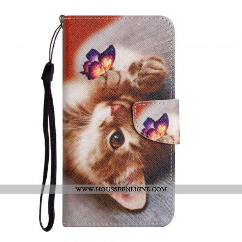 Housse Xiaomi Redmi Note 11 Pro Plus 5G Mon Chaton et Papillon