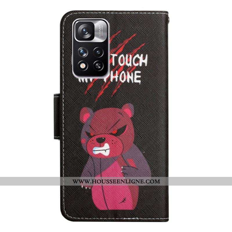 Housse Xiaomi Redmi Note 11 Pro Plus 5G Ours Don't Touch my Phone