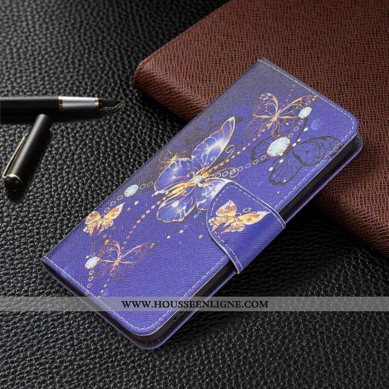 Housse Xiaomi Redmi Note 11 Pro Plus 5G Papillons de Nuit