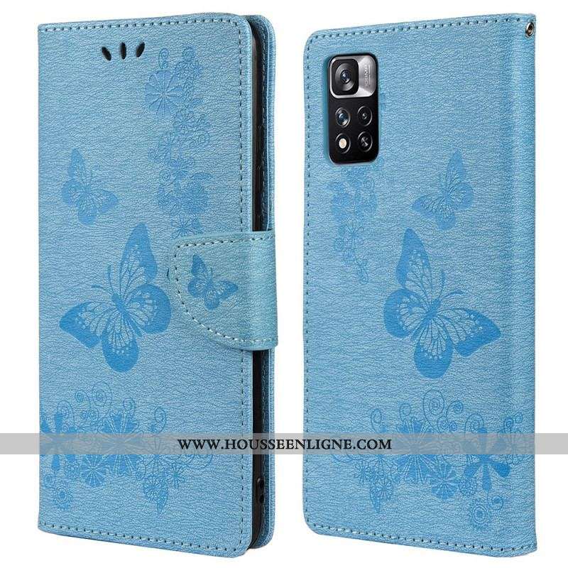 Housse Xiaomi Redmi Note 11 Pro Plus 5G Que des Papillons