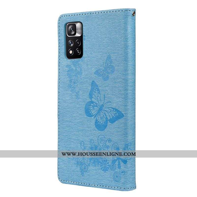 Housse Xiaomi Redmi Note 11 Pro Plus 5G Que des Papillons