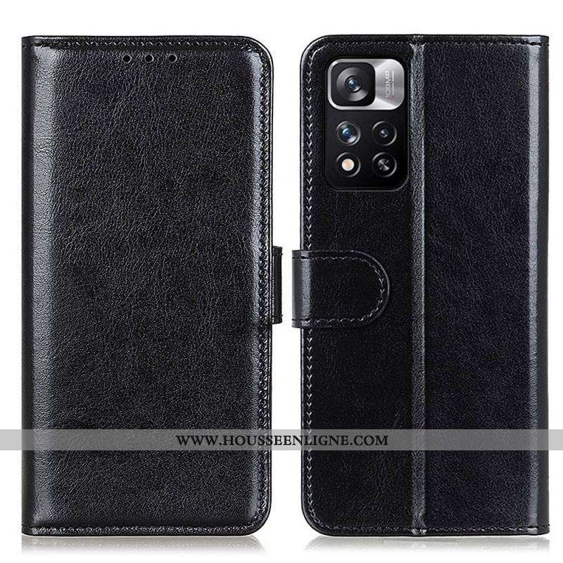Housse Xiaomi Redmi Note 11 Pro Plus 5G Simili Cuir Finesse