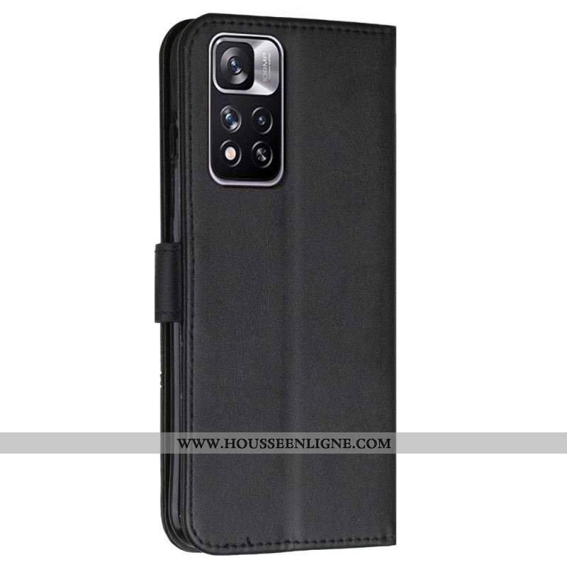 Housse Xiaomi Redmi Note 11 Pro Plus 5G Simili Cuir Haut de Gamme