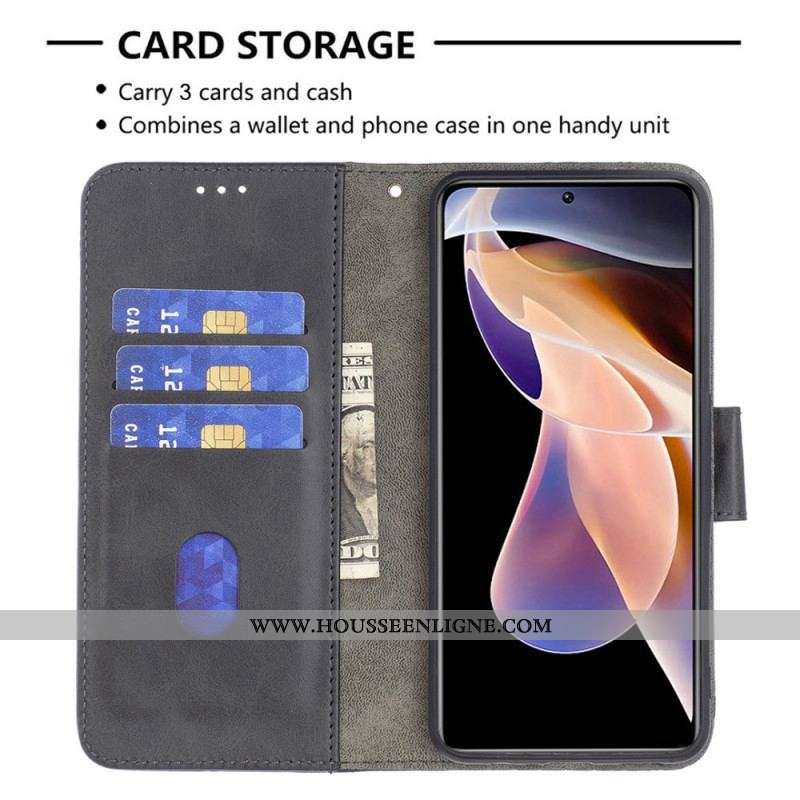 Housse Xiaomi Redmi Note 11 Pro Plus 5G Style Peau de Crocodile Binfen Color