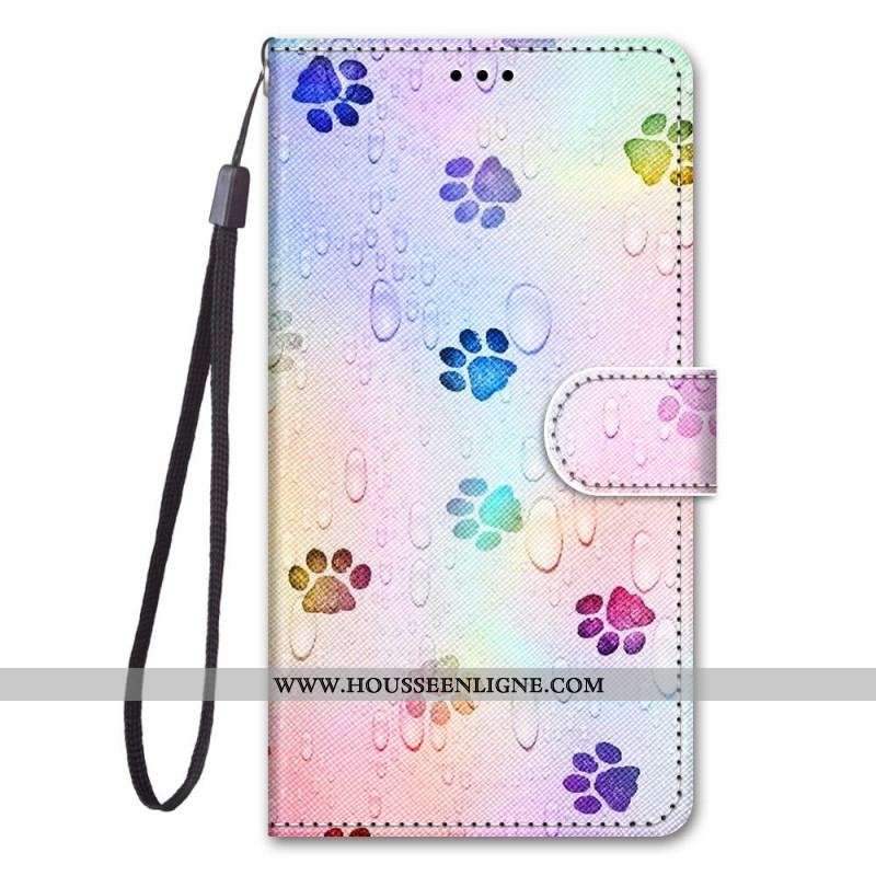 Housse Xiaomi Redmi Note 11 Pro Plus 5G Traces de Chat