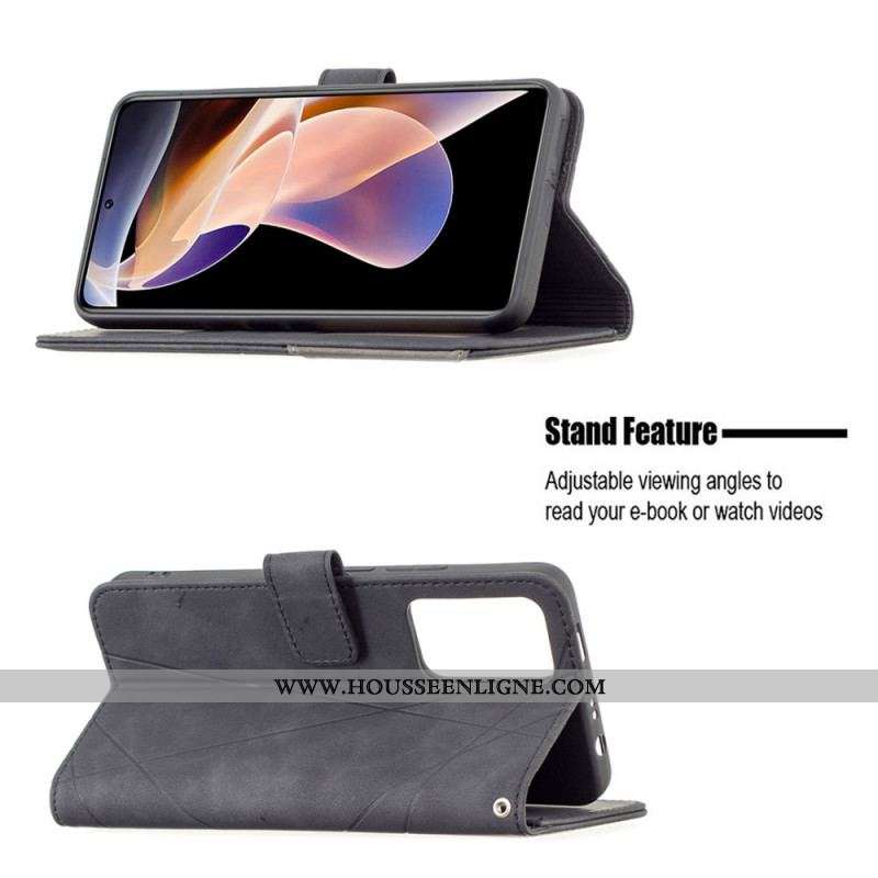 Housse Xiaomi Redmi Note 11 Pro Plus 5G Triangles Binfen Color