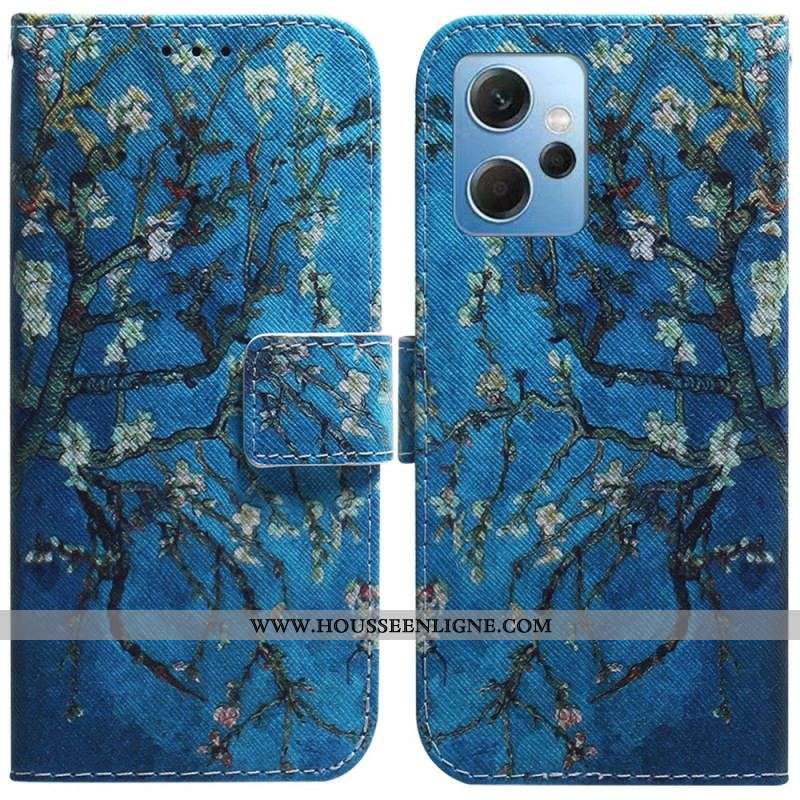 Housse Xiaomi Redmi Note 12 4G Branches Fleuries