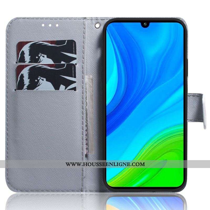Housse Xiaomi Redmi Note 12 4G Branches Fleuries