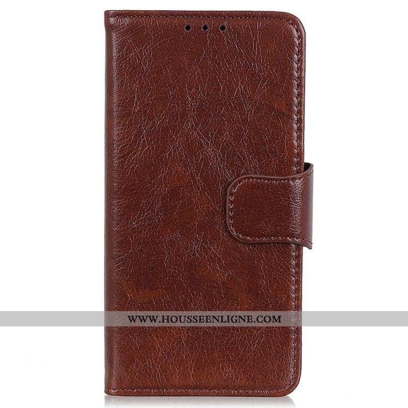 Housse Xiaomi Redmi Note 12 4G Cuir Nappa Fendu
